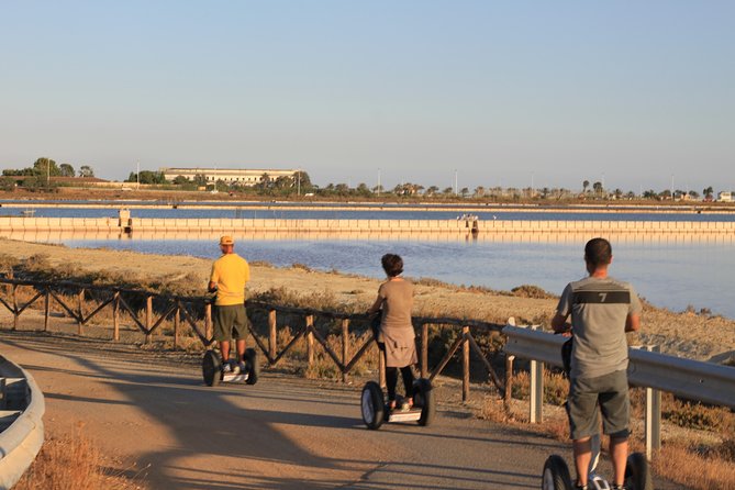 Flamingos Sightseeing Segway Tour - Crossing Cagliari’s harbor area