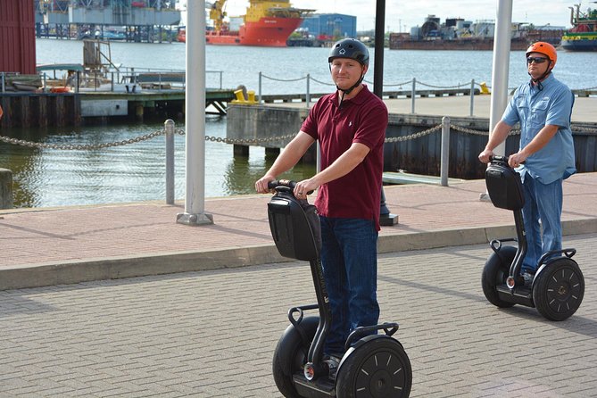 Galveston Seawall SegwayTour - Learning the Segway at 519 25th Street