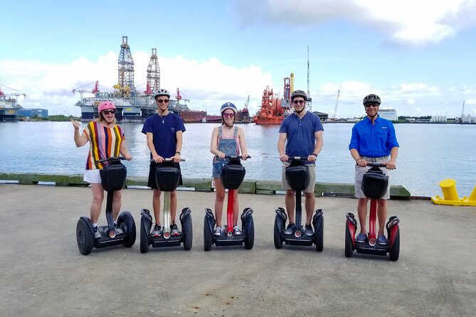 Galveston Seawall SegwayTour - Riding the Galveston Seawall