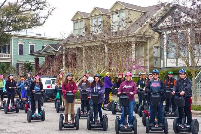 Galveston Tree Carvings Segway Tour - A moving lesson about the 1900 hurricane and seawall