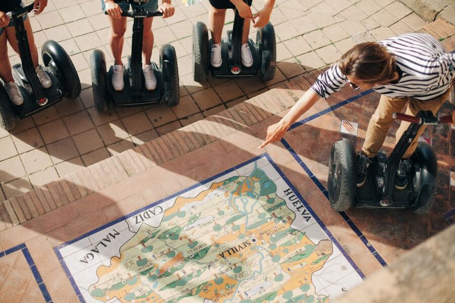 Granada: 1-Hour Panoramic Segway Tour - The first 10 to 15 minutes: learning the Segway