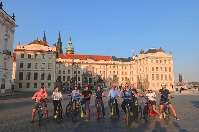 Grandiose half-day guided tour of Prague on Segway and eScooter - Petřín Hill supplies the best views