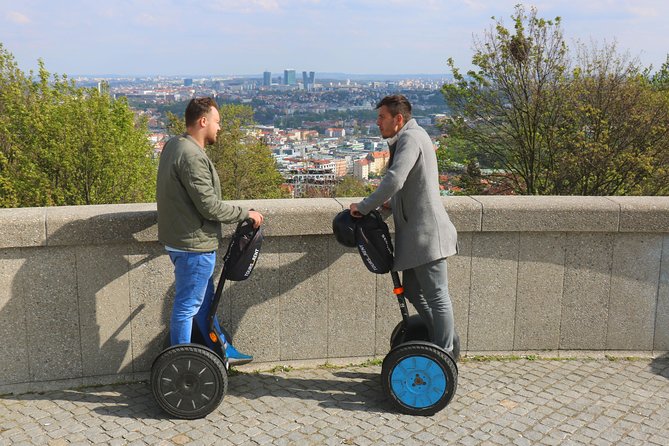 Grandiose half-day guided tour of Prague on Segway and eScooter - Along the Vltava to the National Theatre