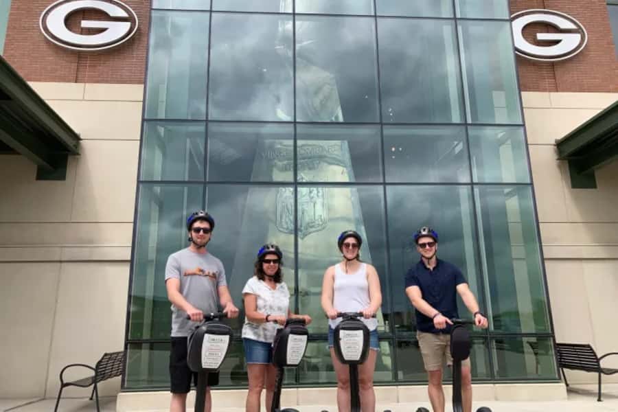 Green Bay: Stadium & Titletown District Segway Tour - Why a Segway works well around Lambeau Field