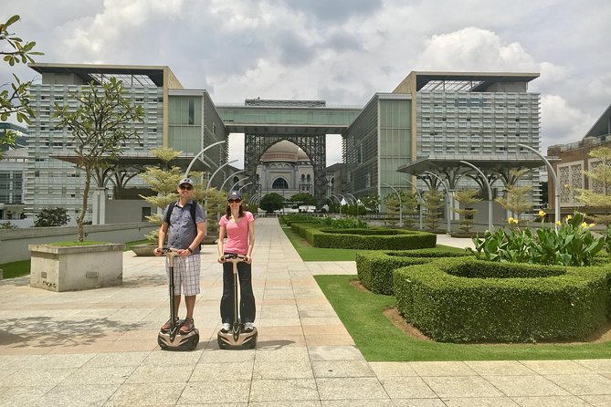Guided Eco Ride Segway Tour at Putrajaya, City in the Garden - Learning the InMotion transporter with Nick or Nikki