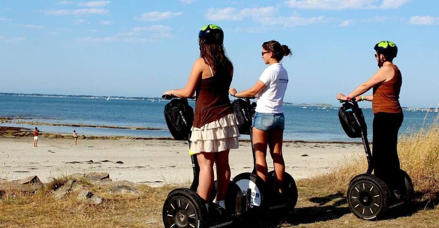 GUIDED SEGWAY - Carnac and its beaches - 1 hour - From Carnac’s port to Legenesis Beach