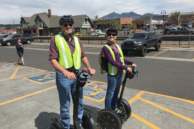Haunted Downtown Flagstaff Segway Tour - A look toward Lowell Observatory