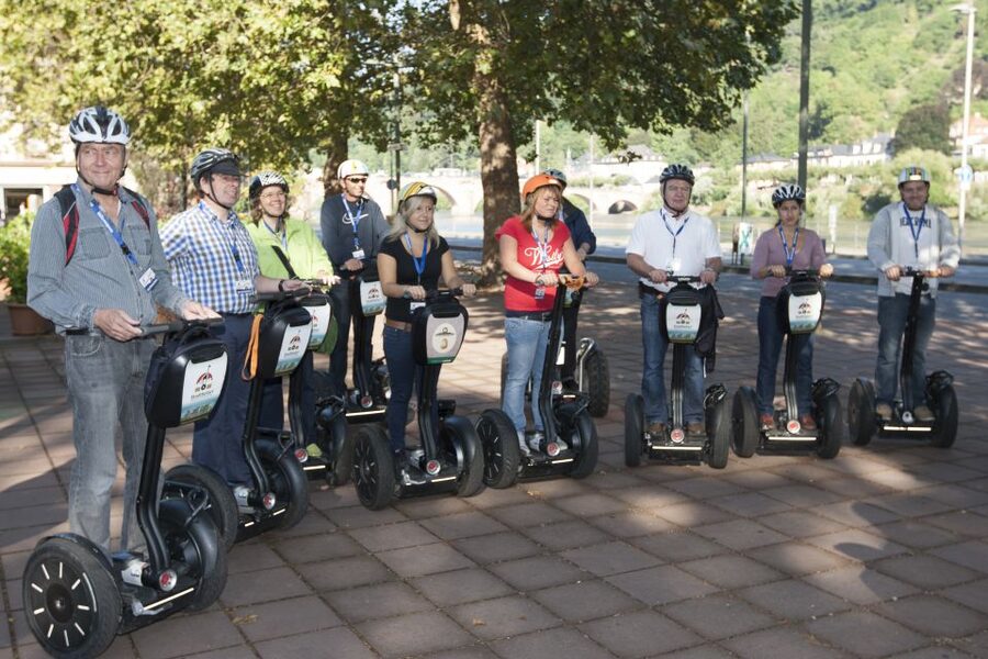 Heidelberg & Neckar Valley: Segway Tour - 360 Degrees - Getting comfortable on the Segway