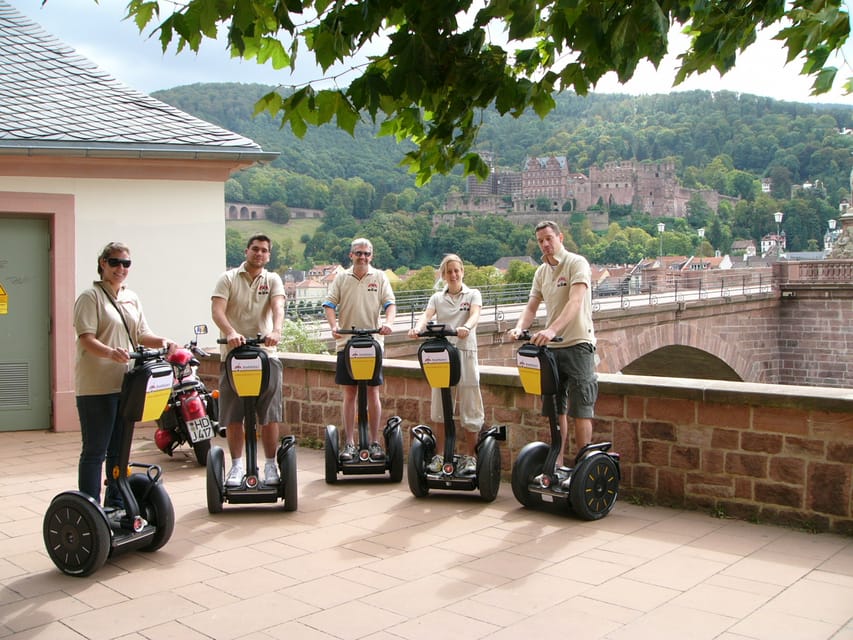Heidelberg: Philosophers' Walk Guided Segway Tour - Starting at Neckarmünzplatz and crossing the Old Bridge