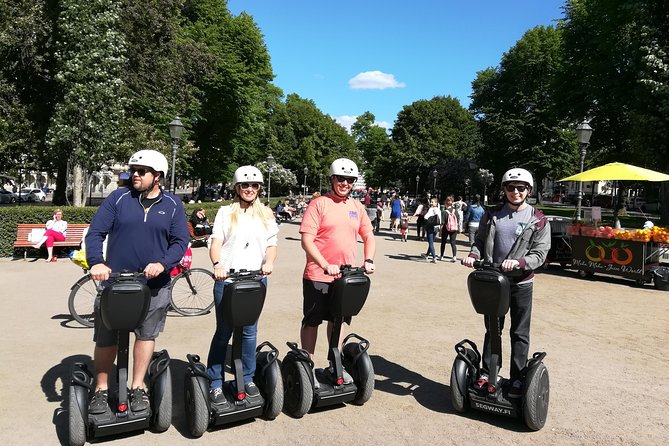 Helsinki Segway Tour - Helsinki Central Station and the Mannerheim Statue