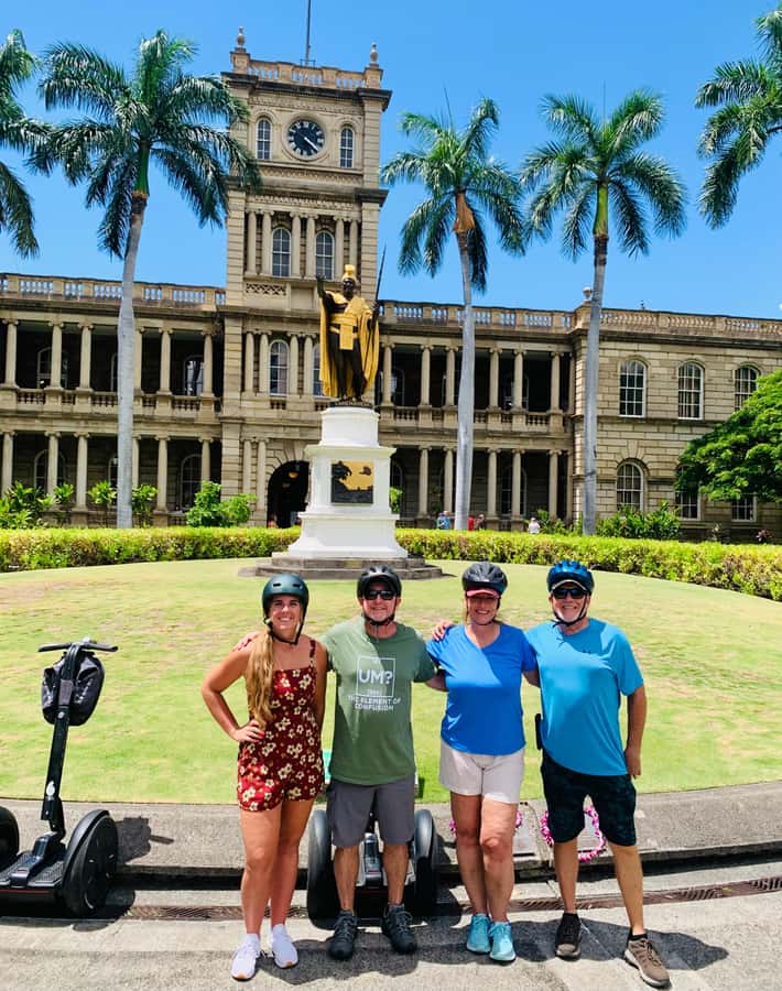 Honolulu: Historic Downtown Segway Tour - The King Kamehameha Statue and Aliiolani Hale