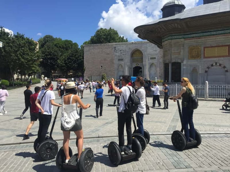 Istanbul: Guided Segway Tour of the Old Town - The first few minutes: learning to ride