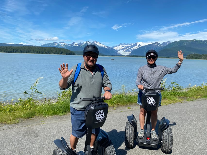Juneau: Rainforest Photo Safari on a Segway - Learning to ride a Segway