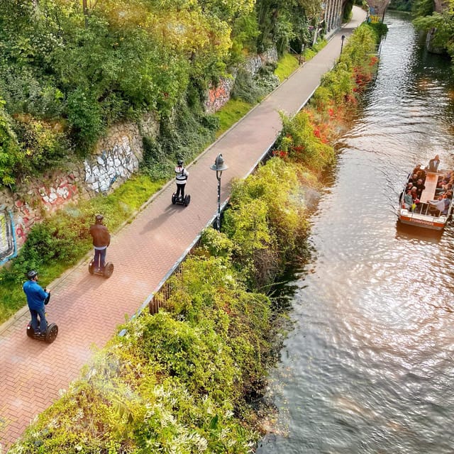 Leipzig: Segway tour, driving fun along sights with headsets - Riding through Leipzig’s architecture and parks