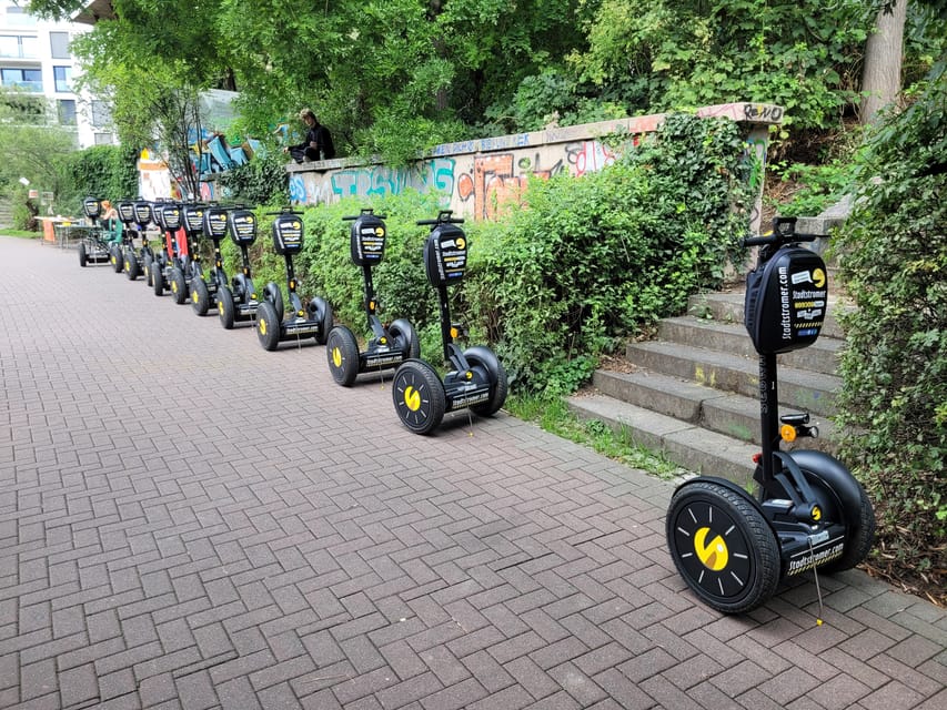 Leipzig: Segway tour, driving fun along sights with headsets - Small groups and the value of personal instruction