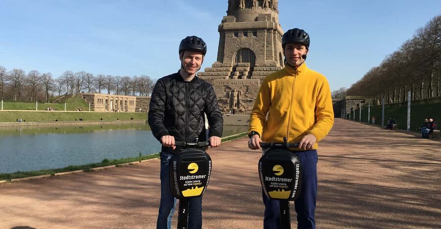 Leipzig: Segway tour to the Battle of the Nations Monument - Why the headset makes a difference