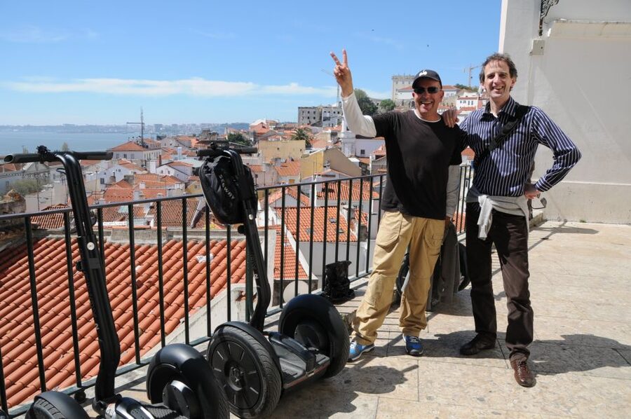 Lisbon: Segway Super Tour - Miradouro da Senhora do Monte for the big view