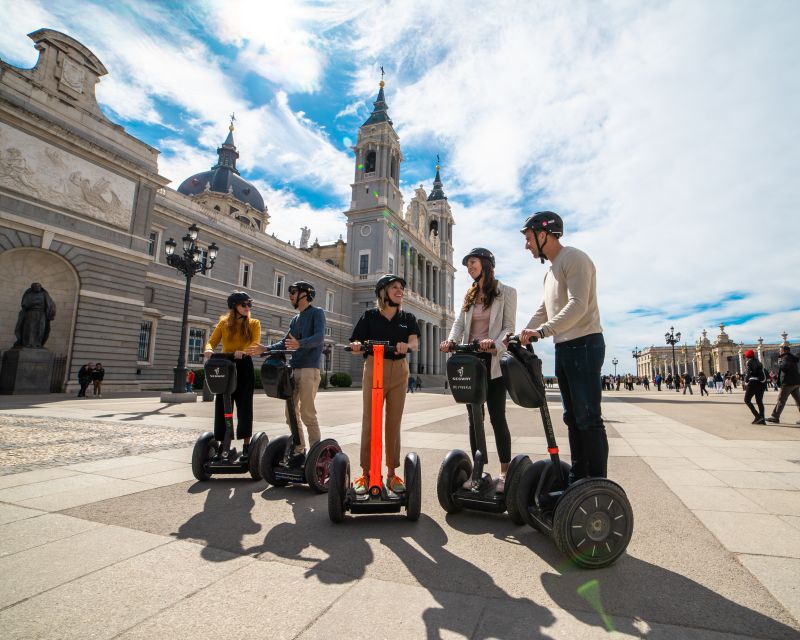Madrid: 1.5-Hour Old Town Highlights Segway Tour - Teatro Real and the old Valnadú gate