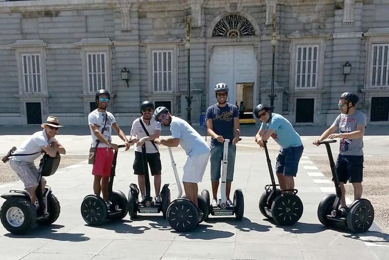Madrid City Center 1-Hour Fun Segway Tour - Starting with training and a helmet