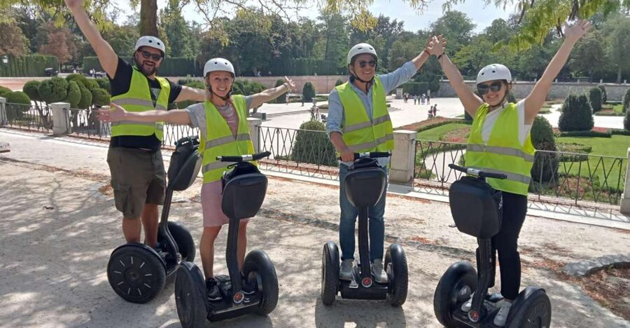 Madrid: City Center Segway Tour & Casa de Campo - Almudena Cathedral and Plaza de la Villa