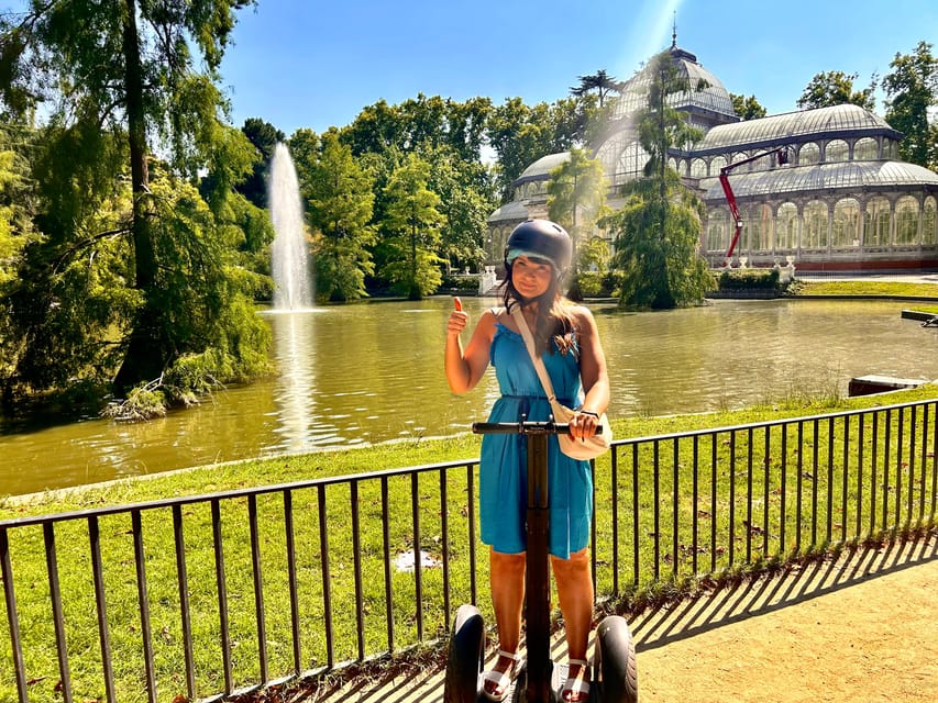 Madrid: Iconic Retiro Park Segway Tour - The Crystal Palace, Retiro’s signature stop