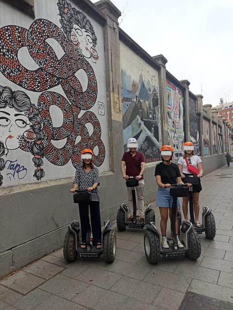 Madrid: Private Grafitis/Street Art Segway Tour 2h - What the 100-minute ride through Embajadores includes