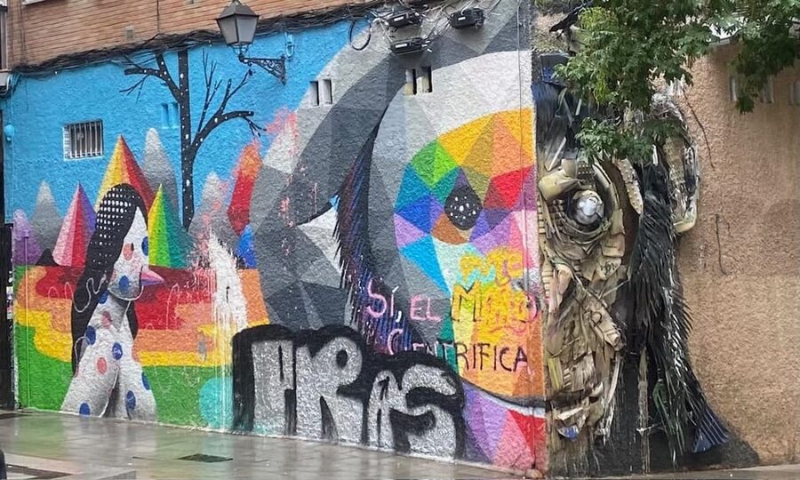 Madrid: Private Grafitis/Street Art Segway Tour 2h - La Tabacalera and the Reina Sofía connection
