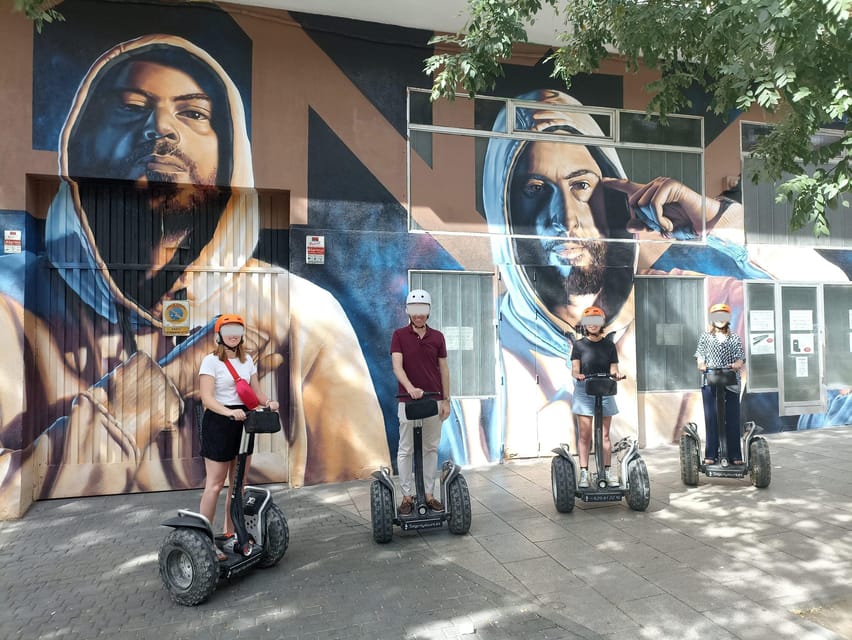 Madrid: Private Grafitis/Street Art Segway Tour 2h - San Fernando Market adds a useful local pause