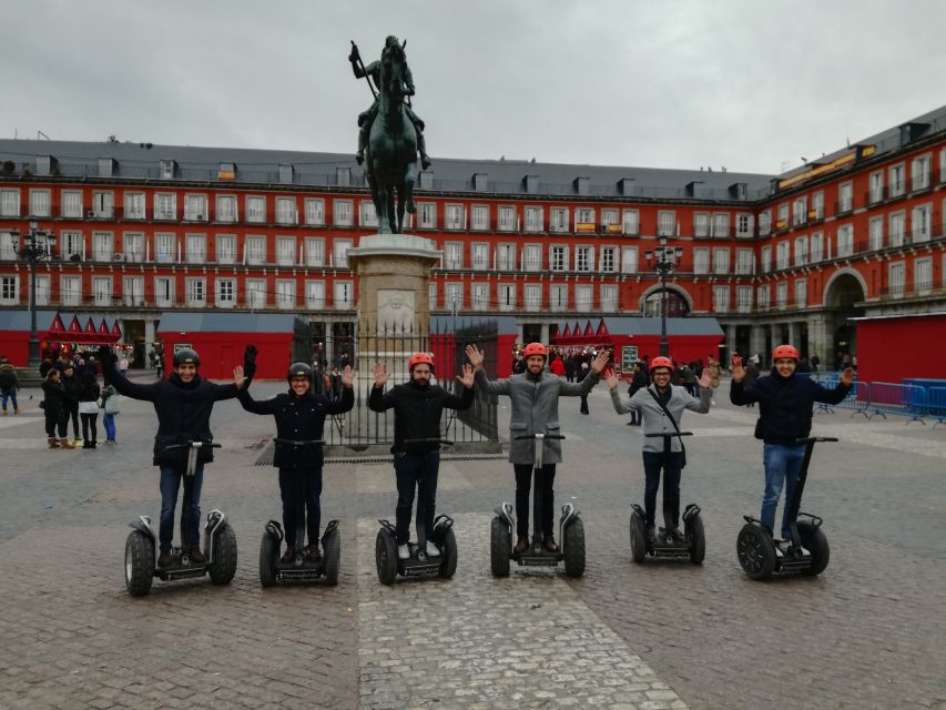 Madrid Private Segway tour. Retiro Park - Centro Historico - Royal Palace and Almudena Cathedral