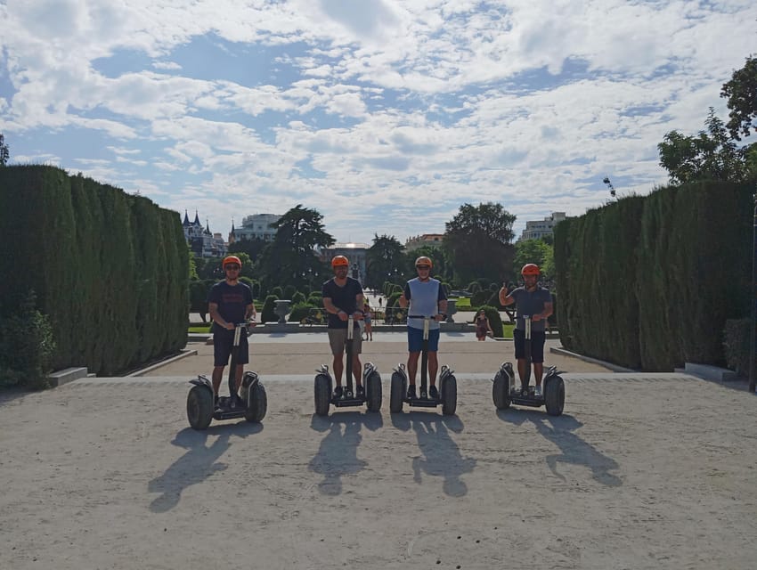 Madrid: Private Segway Tour Retiro Park for 1, 1.5 or 2 hrs. - The Parterre and Madrid’s royal garden style
