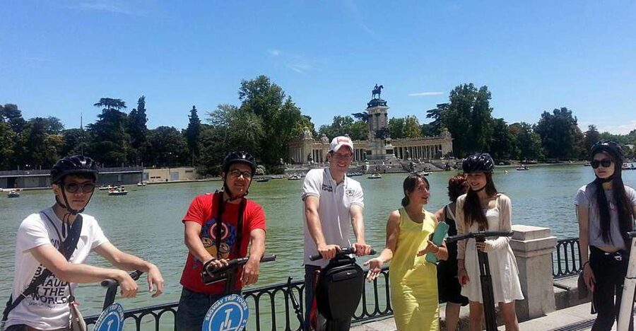 Madrid: Retiro Park 1.5-Hour Segway Tour - Calle de las Huertas and Madrid’s Literary Quarter