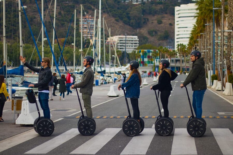 Malaga: 2-Hour Monumental Segway Tour - My call: book it for the views and the overview