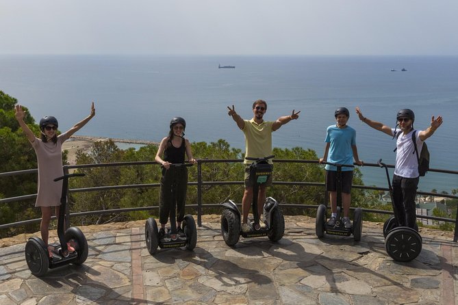 Malaga City Tour 2 Hours Monumental Segway Tour - Reaching the castle views