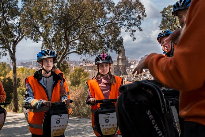 Málaga Highlights Segway Tour - Riding toward Gibralfaro for the view
