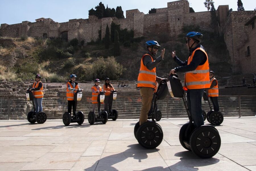 Malaga: Segway City Highlights Tour - The bullring, Malagueta beach, and the Roman Theatre
