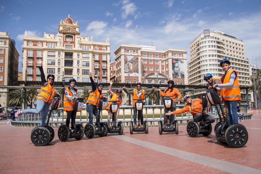 Malaga: Segway City Highlights Tour - The climb to Gibralfaro and the Parador