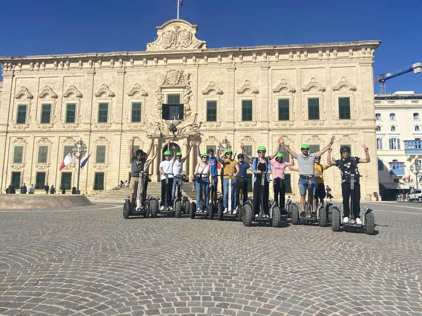 Malta by Segway: Valletta Experience - Grand Harbour, Parliament, and Triton Fountain