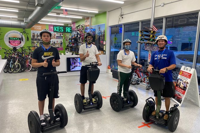 Miami Millionaire's Row Segway Tour - South Pointe Park and the edge of Biscayne Bay