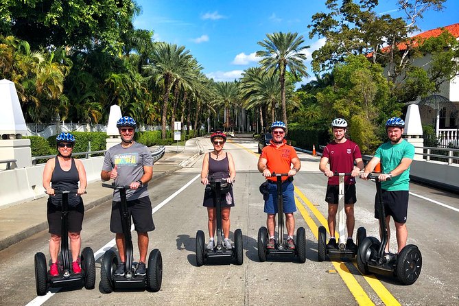 Miami Millionaire's Row Segway Tour - Learning the Segway before the city ride