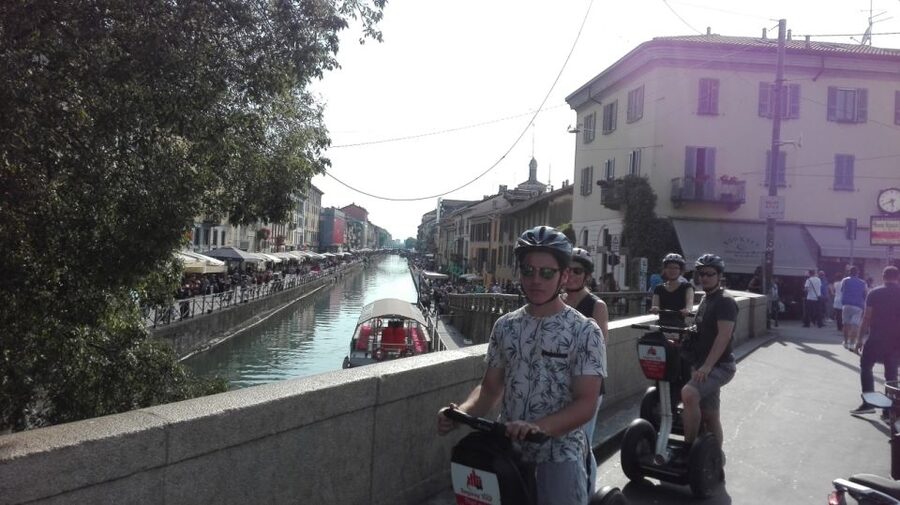 Milan: Private Segway Tour with Local Guide 4 hours - Castle courtyards and the Brera district