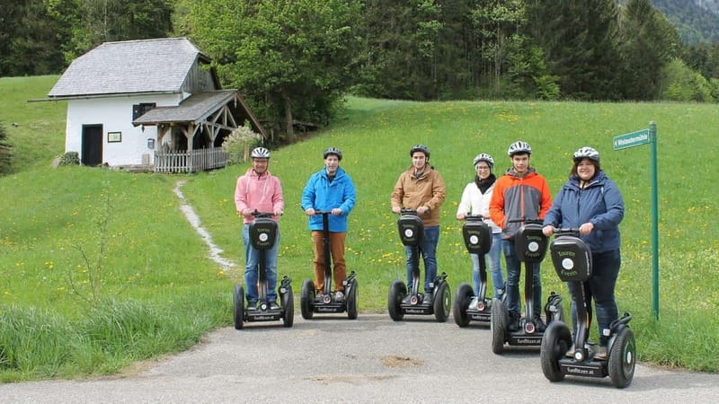 Mondsee: SEGWAY Fun Tour (1.5 hours) - Getting comfortable on a Segway in the first 10 minutes