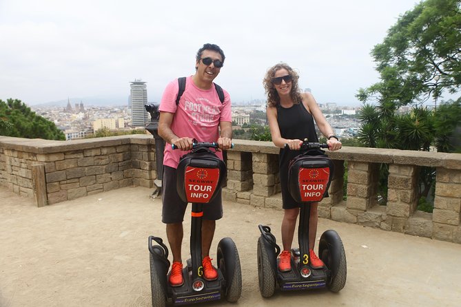 Montjuic Hill: Panoramic Segway Tour - Costa i Llobera Gardens bring a quieter finish