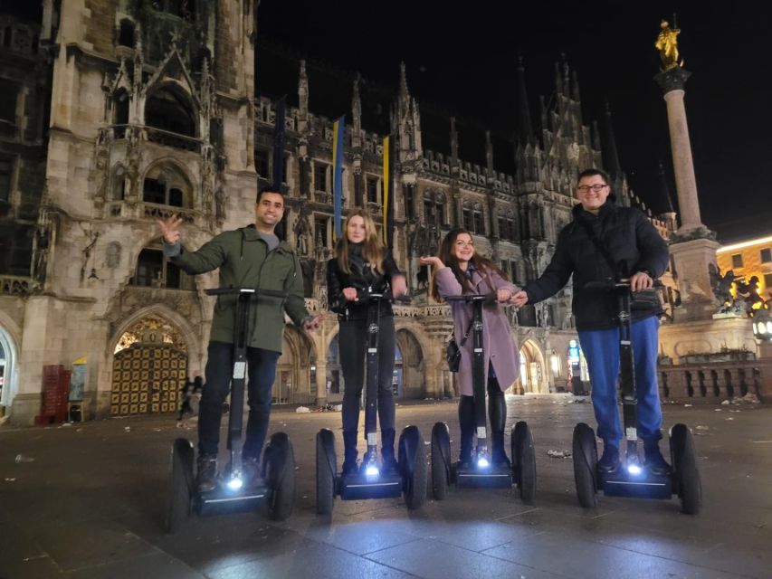 Munich: Guided City Highlights Night Tour by Segway - Starting with the safety lesson