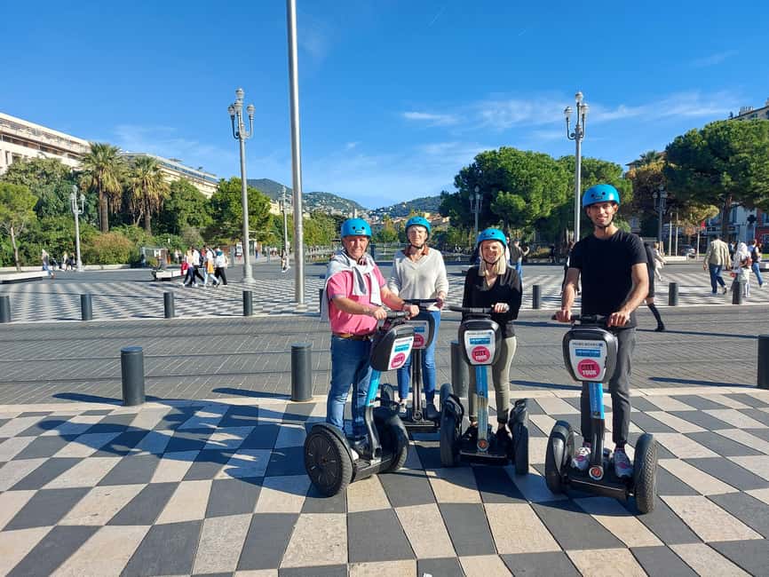 Nice: Guided Segway Tour - Passing the Palais de Justice and returning to the center