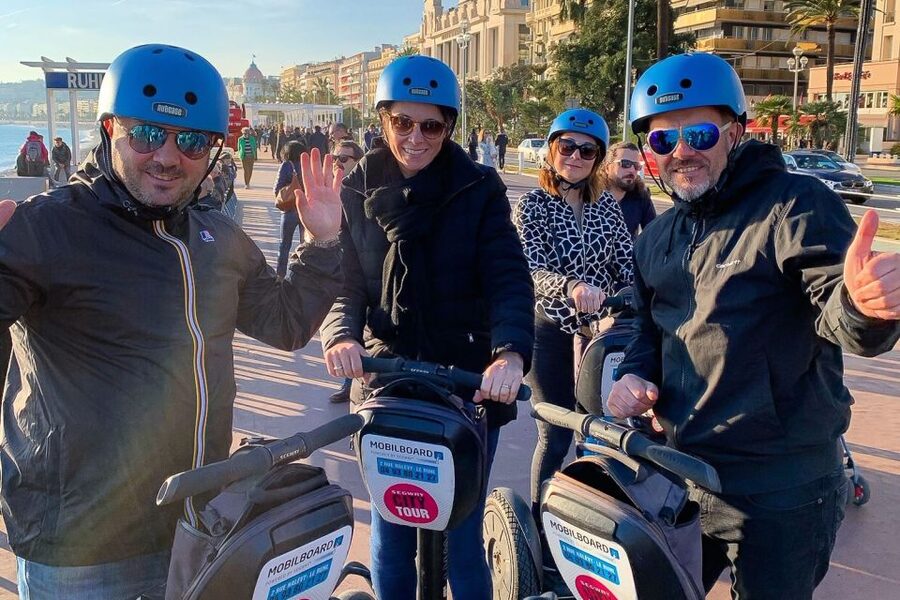 Nice: Private Segway Tour - Place Rossetti and the narrow streets of Vieux Nice