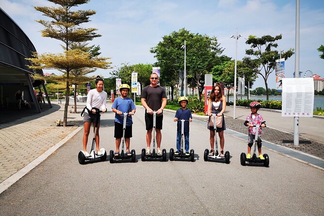 O-Ride Singapore Marina Bay Sands Mini Segway Tour - Gardens by the Bay from a different angle
