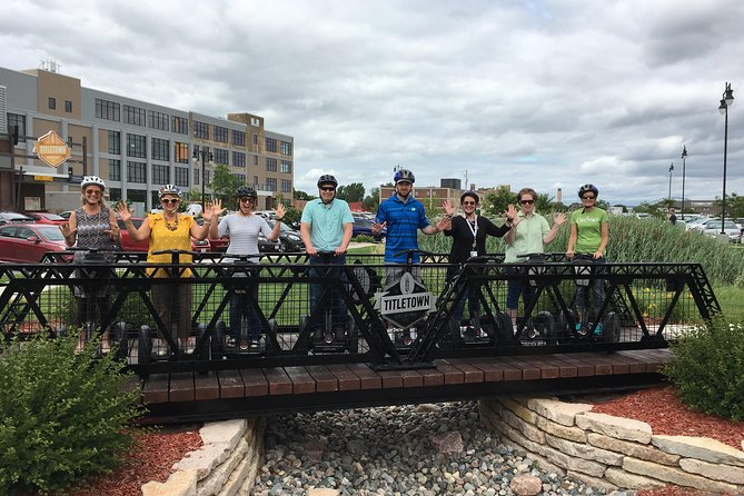 Packers Heritage Trail Segway Tour w/ Private Tour Option - Learning the Segway before the ride begins