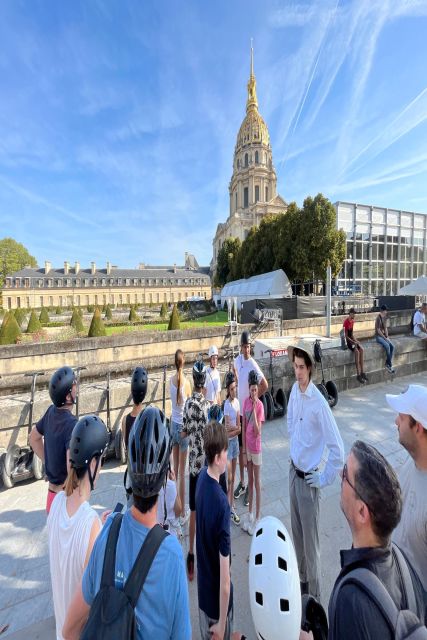 Paris: Segway city highlights group tour - The Flame of Liberty and the Eiffel Tower