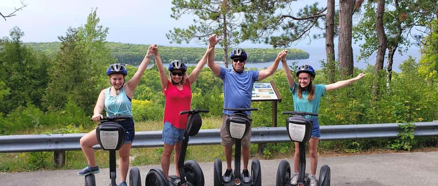 Peninsula State Park Segway Tour - Riding through Fish Creek and Peninsula State Park