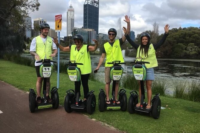 Perth East Foreshore and City Segway Tour - Cricket, stadium views, and the Swan River